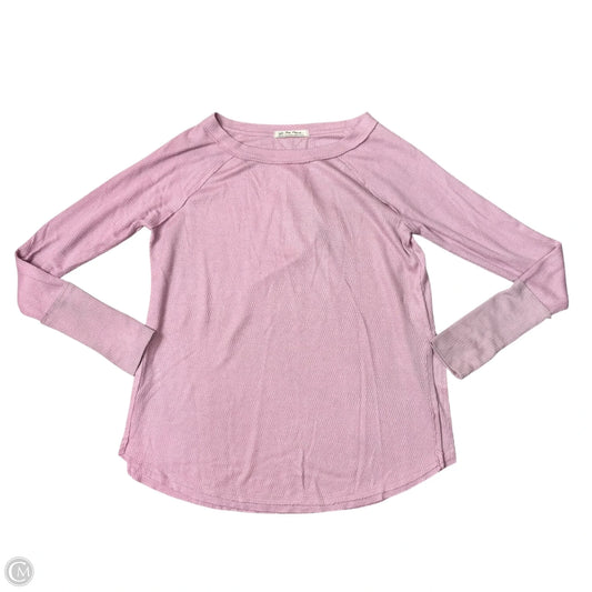 Top Long Sleeve By We The Free In Pink, Size: M