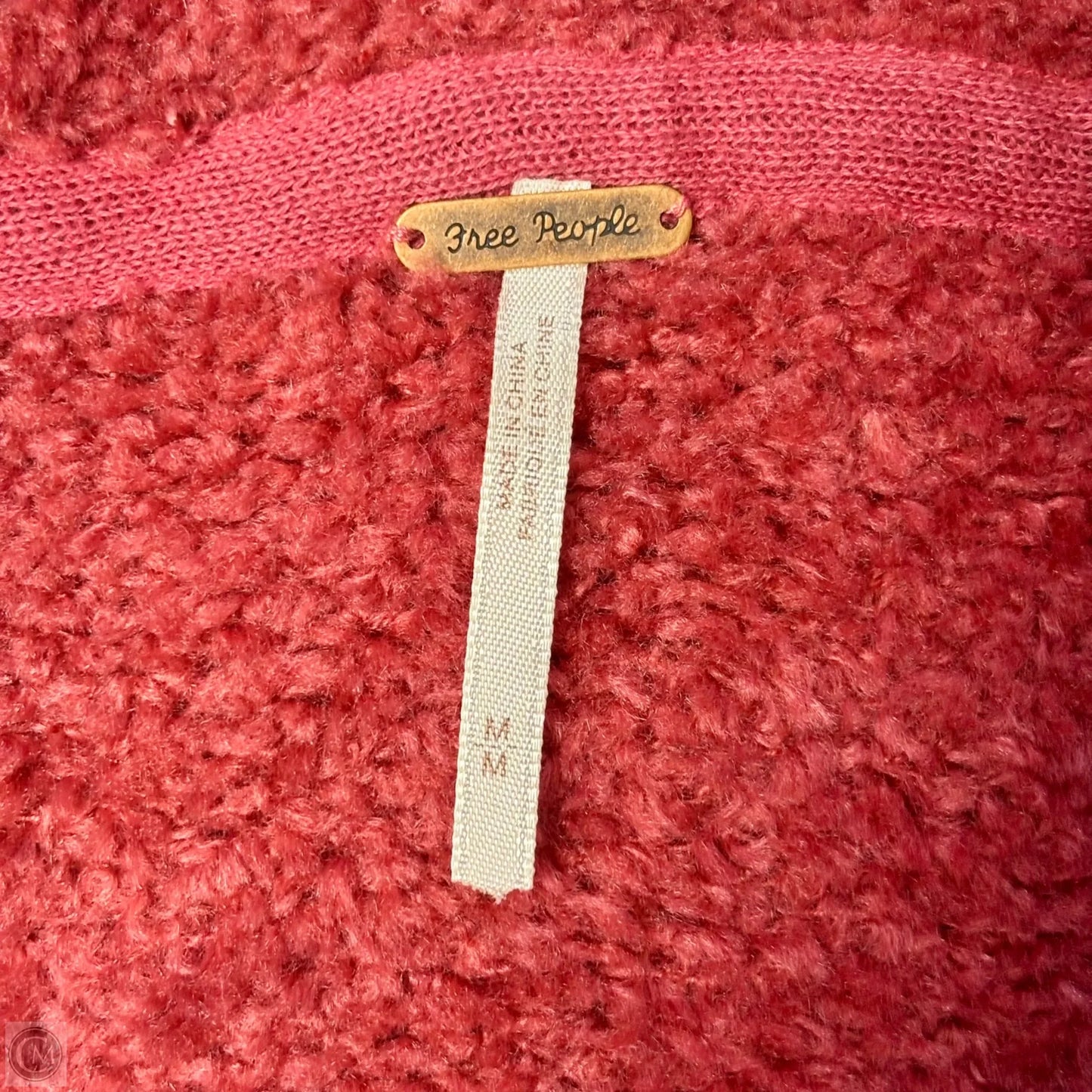 Sweater Cardigan By Free People In Pink, Size: M