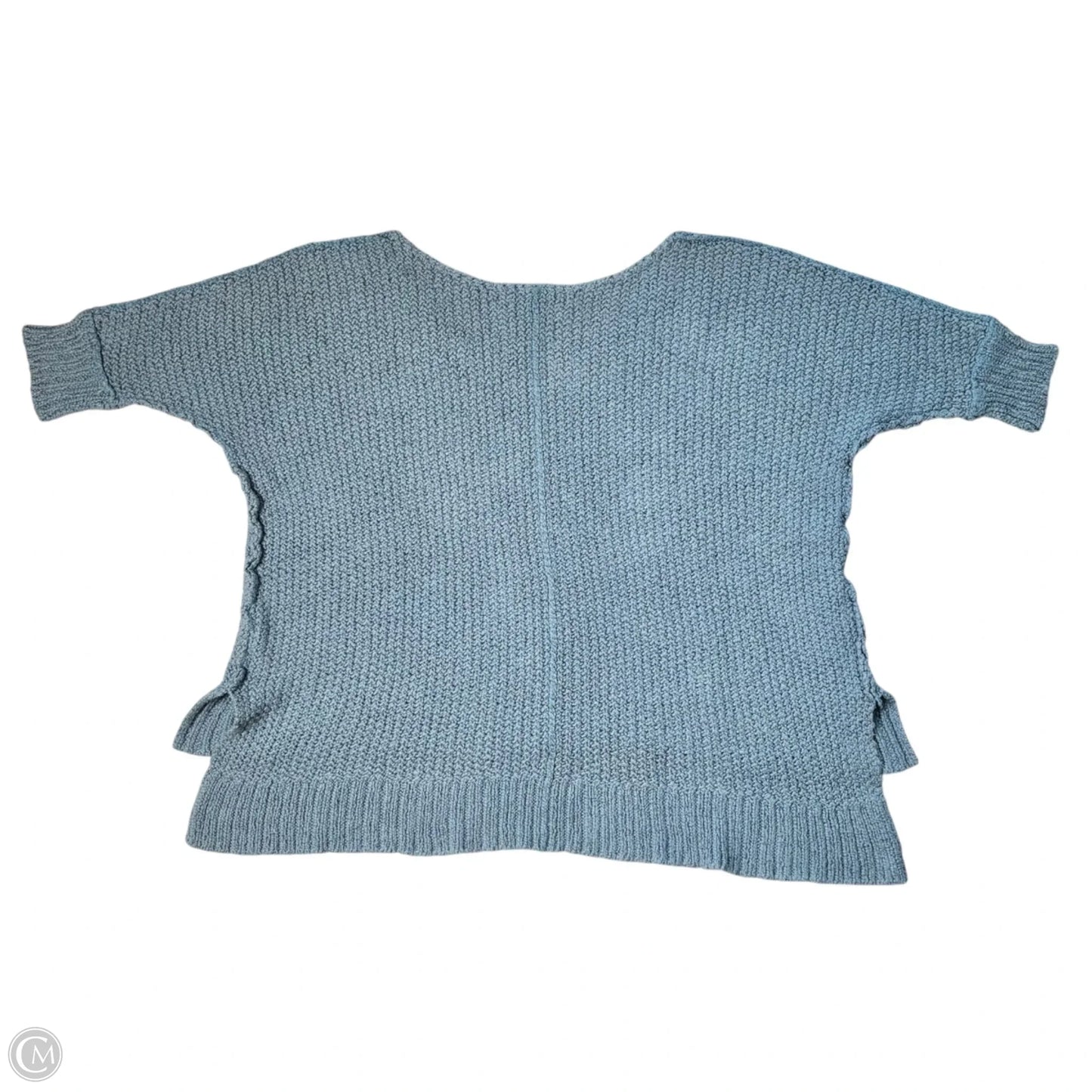 Sweater Short Sleeve By Free People In Blue, Size: S