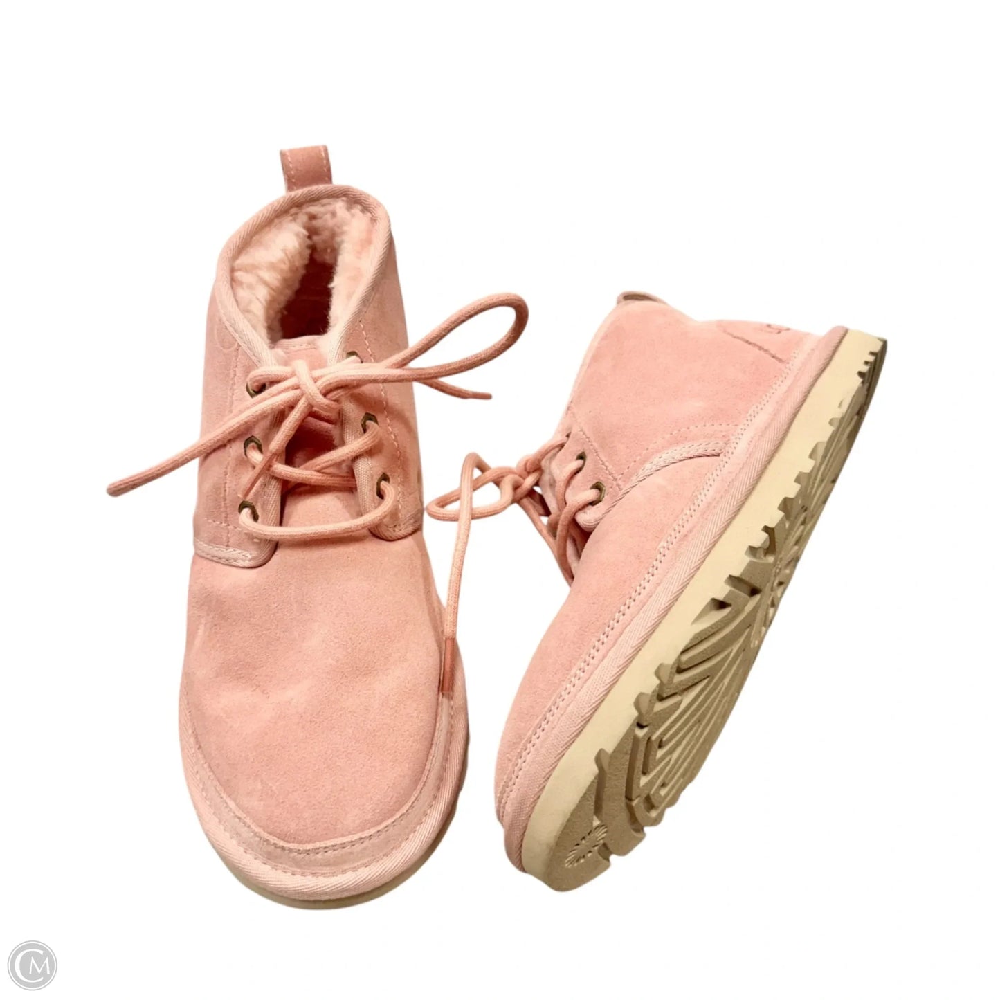 Boots Designer By Ugg In Pink, Size: 7