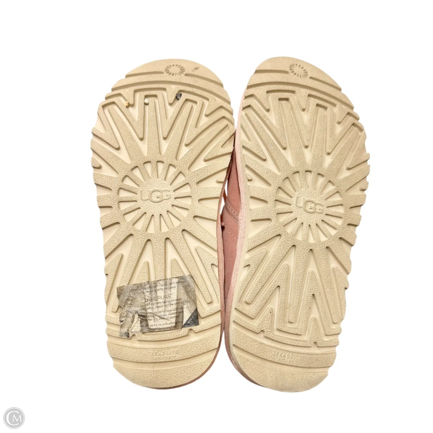 Boots Designer By Ugg In Pink, Size: 7
