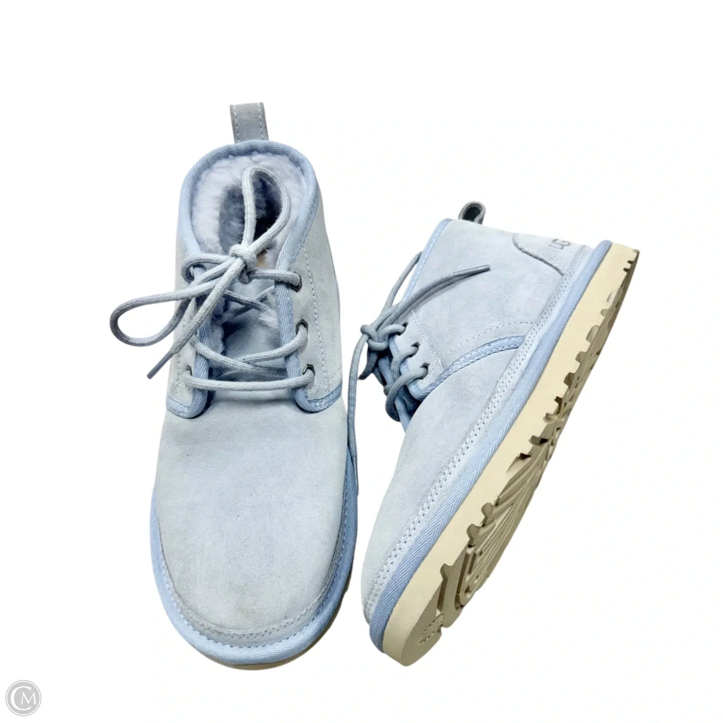 Boots Designer By Ugg In Blue, Size: 7