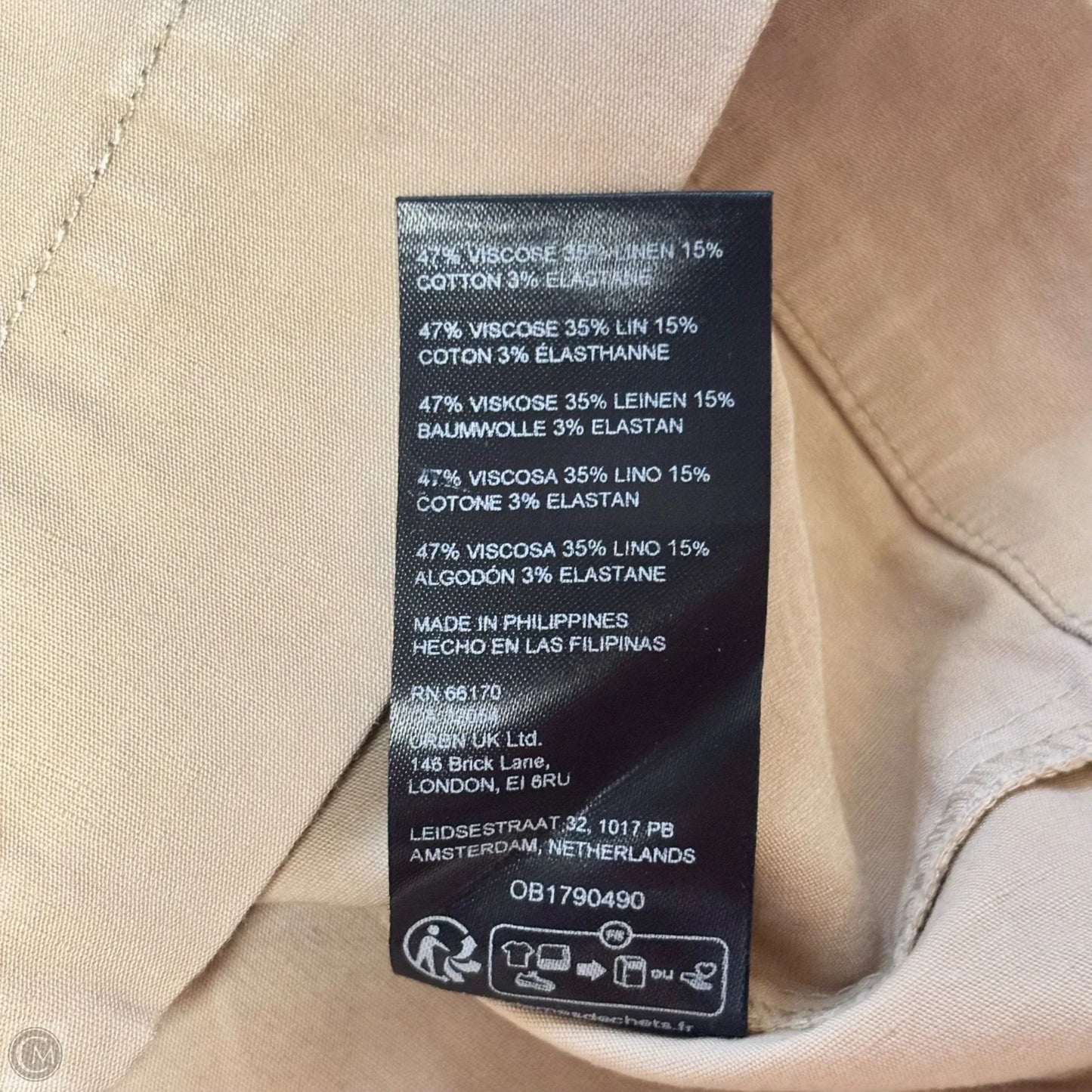 Skirt Midi By Maeve In Tan, Size: M