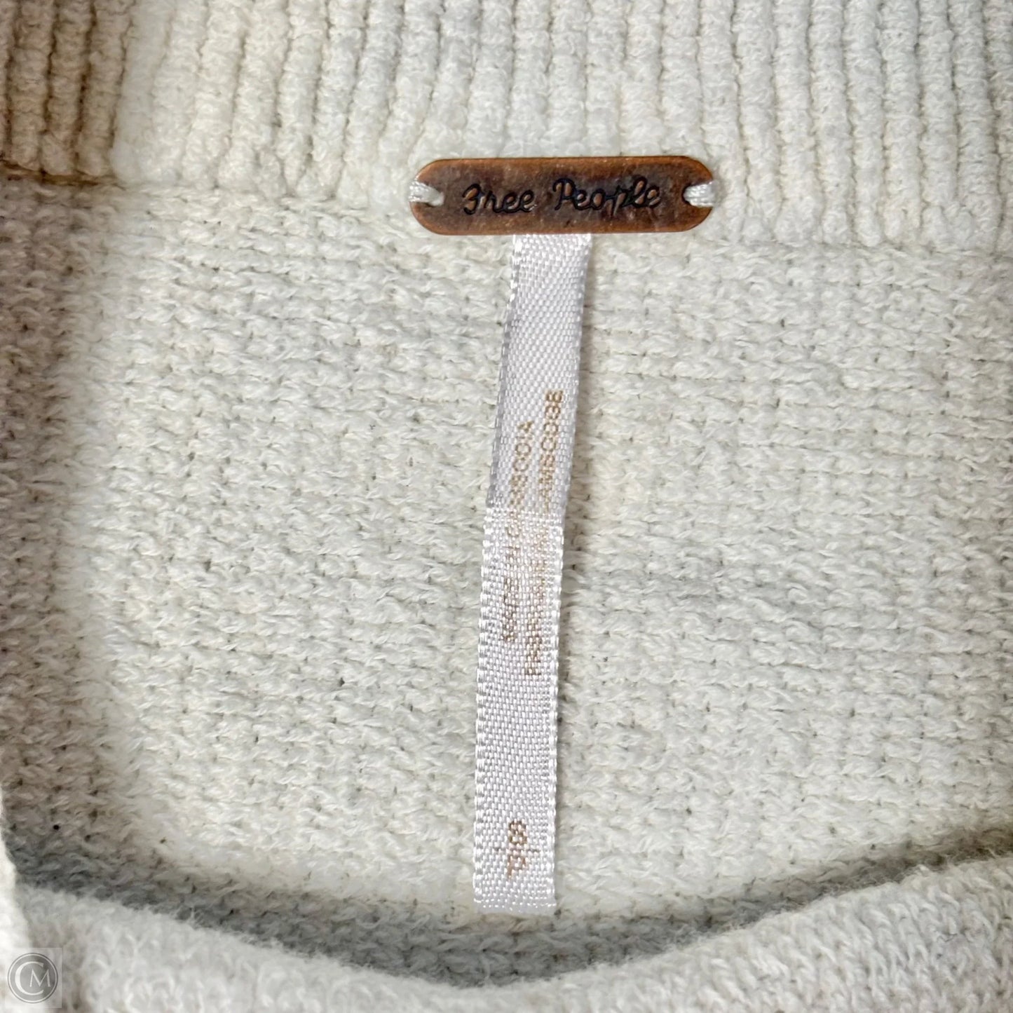 Sweatshirt Collar By Free People In Cream, Size: S