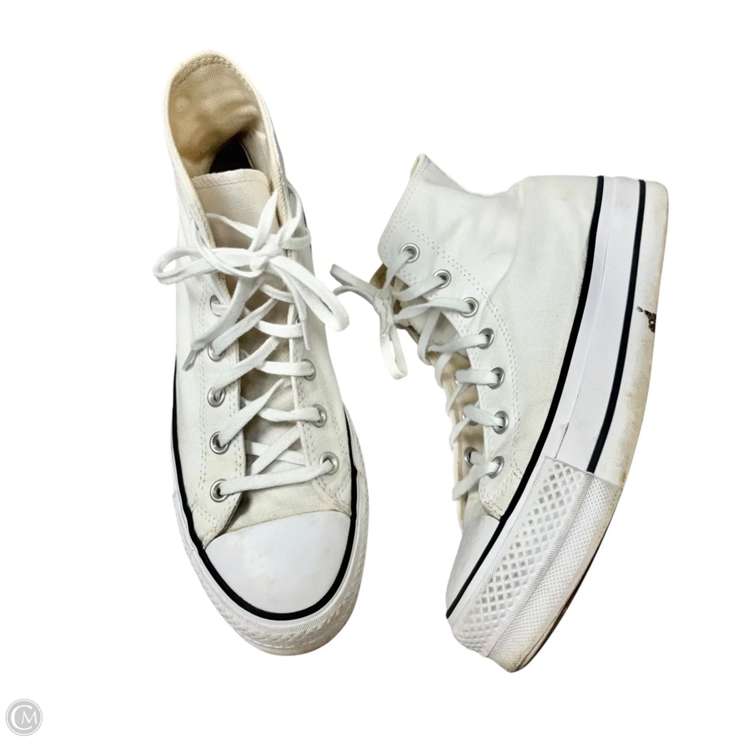 Shoes Sneakers By Converse In White, Size: 9