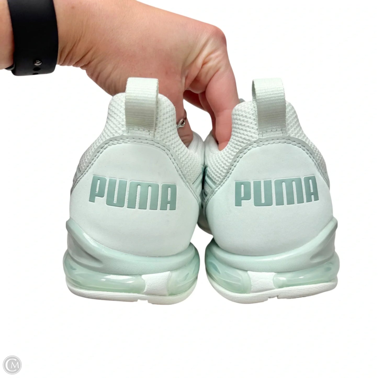 Shoes Athletic By Puma In Teal, Size: 9