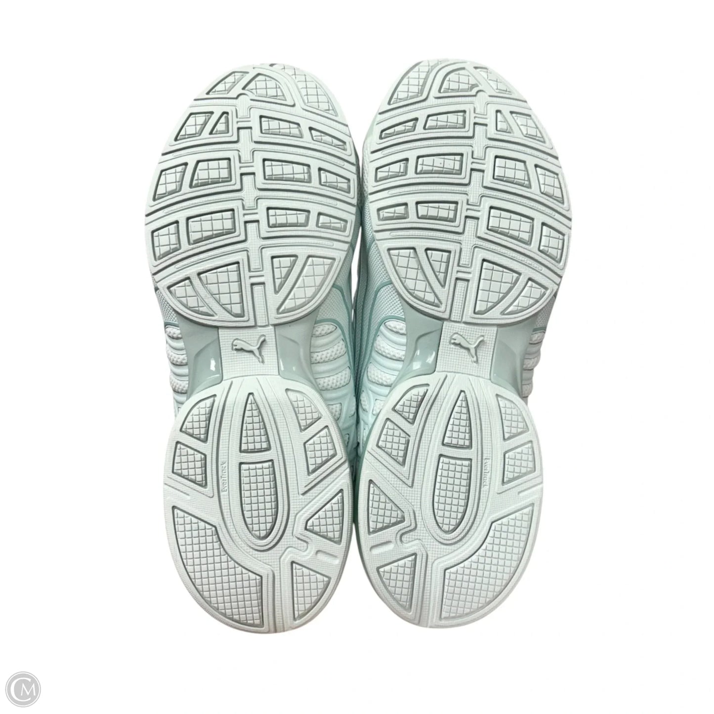 Shoes Athletic By Puma In Teal, Size: 9
