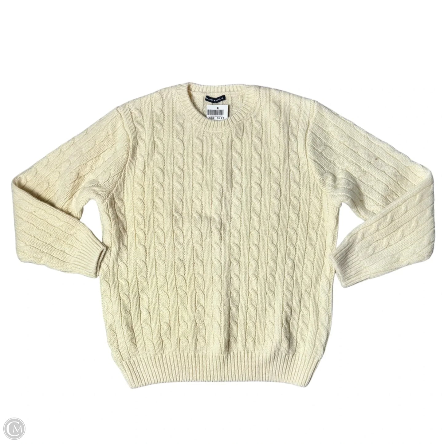 Sweater By Brandy Melville In Cream, Size: Osfm