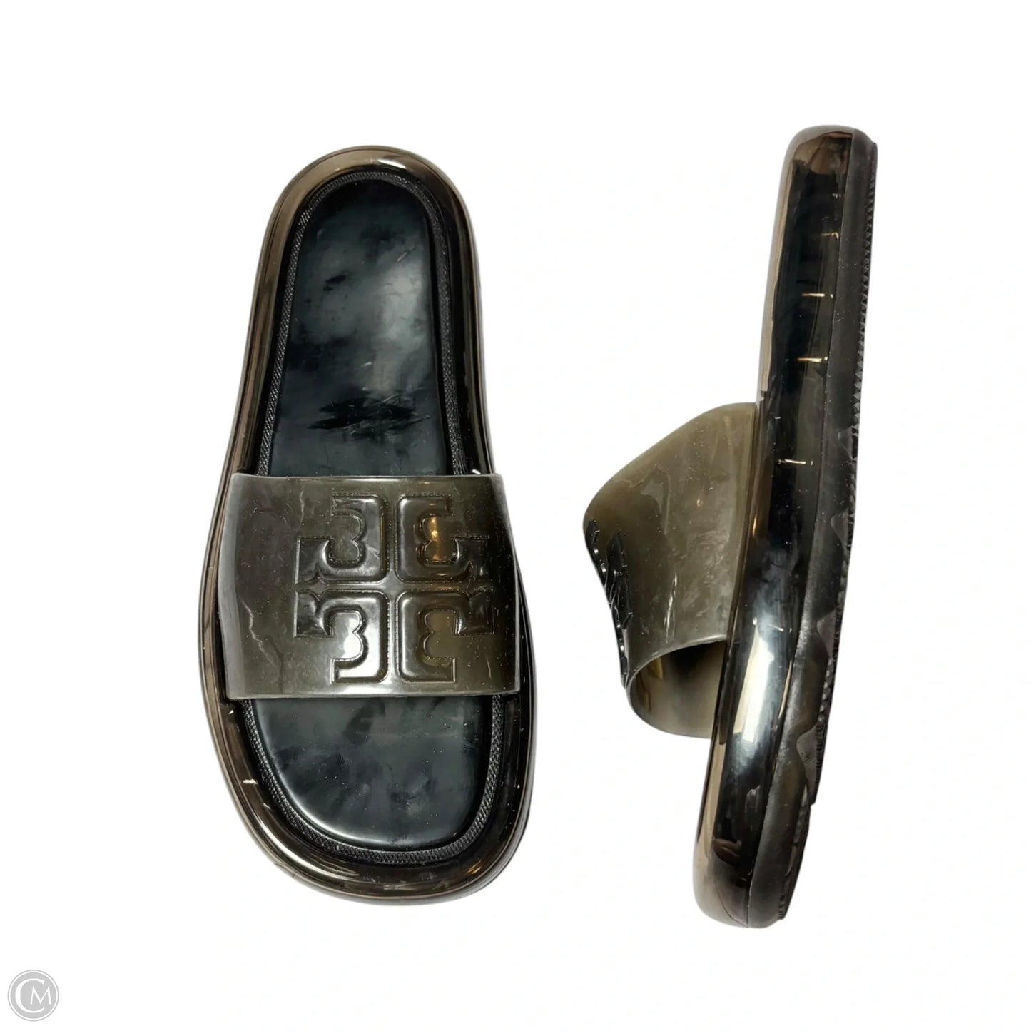 Sandals Designer By Tory Burch In Black, Size: 8