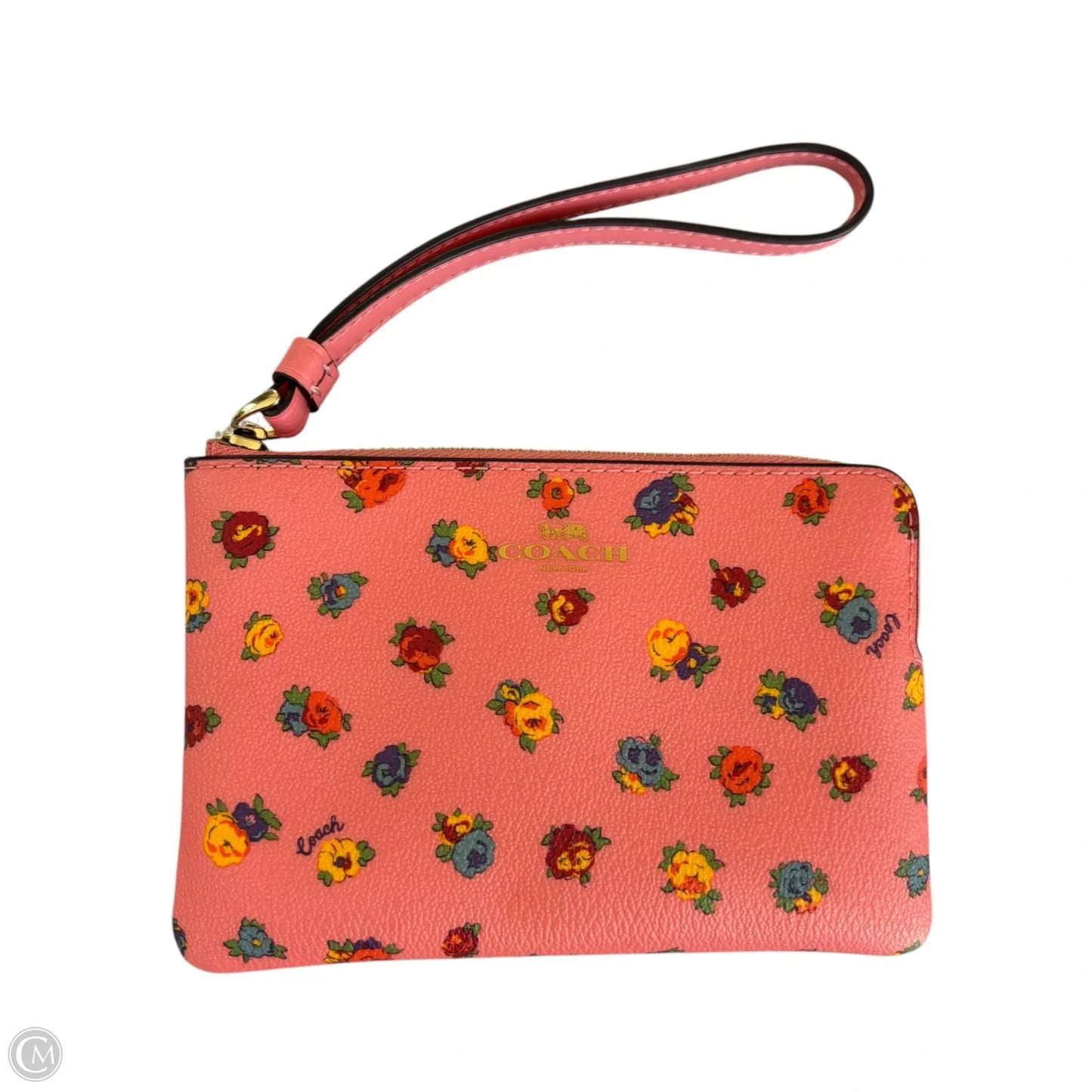 Wristlet Designer By Coach, Size: Small