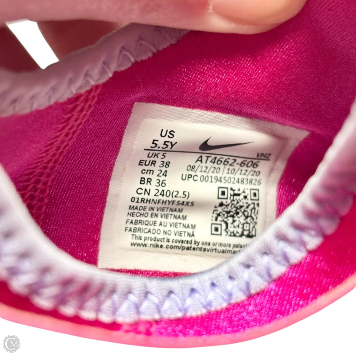 Shoes Athletic By Nike In Pink, Size: 7.5