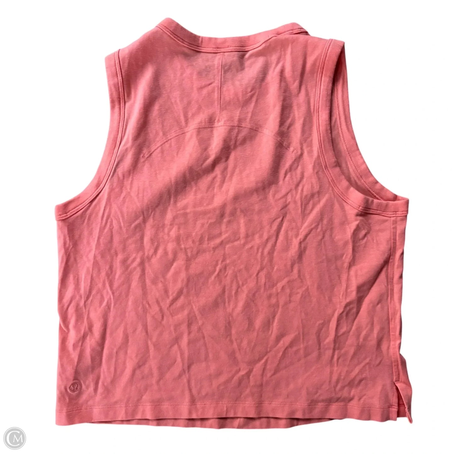 Athletic Tank Top By Lululemon In Orange, Size: S