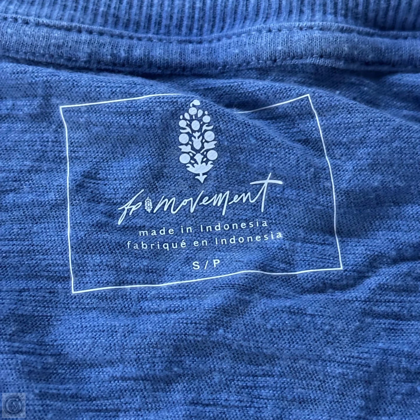 Athletic Tank Top By Free People In Blue, Size: S