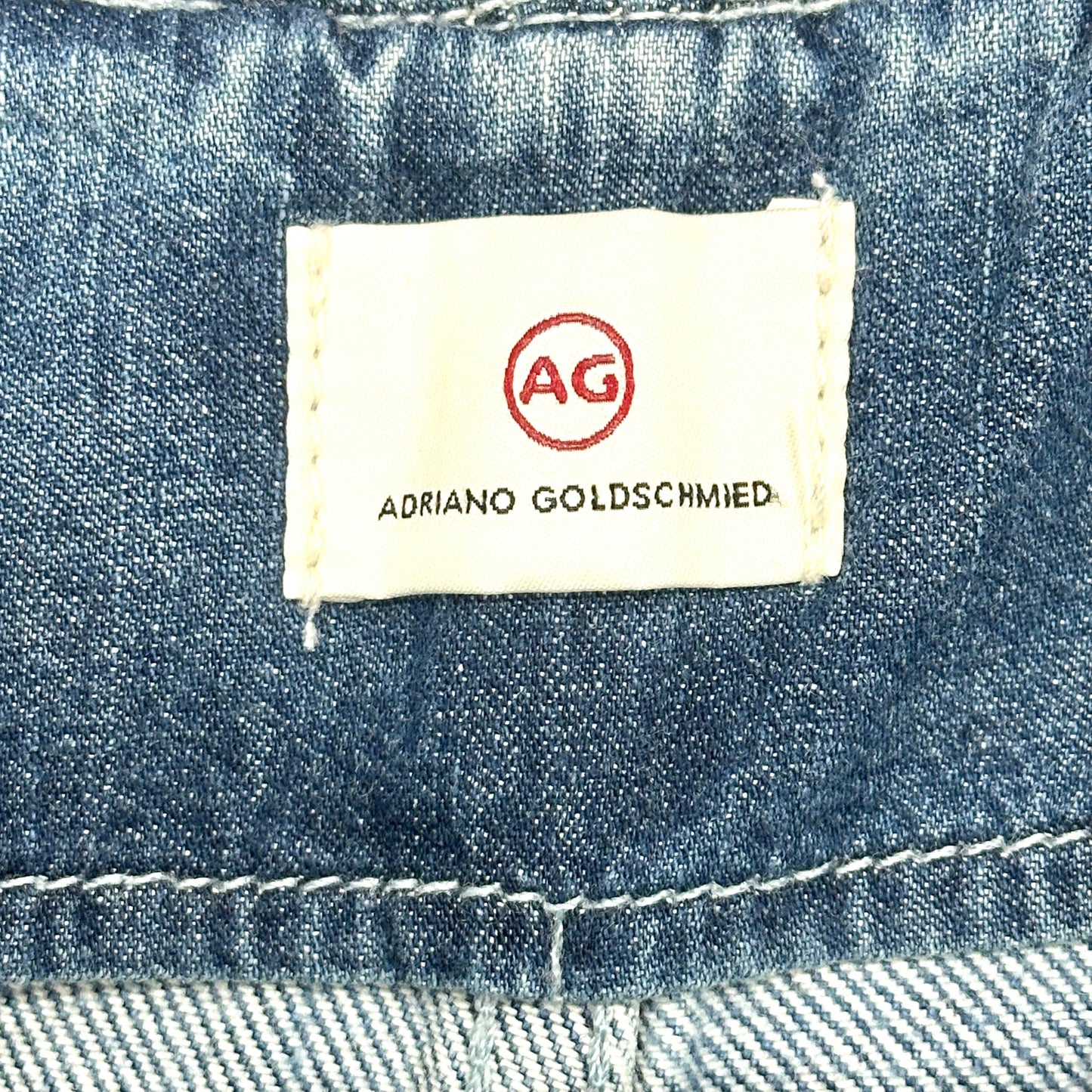 Jeans Boyfriend By Adriano Goldschmied In Blue Denim, Size: 4