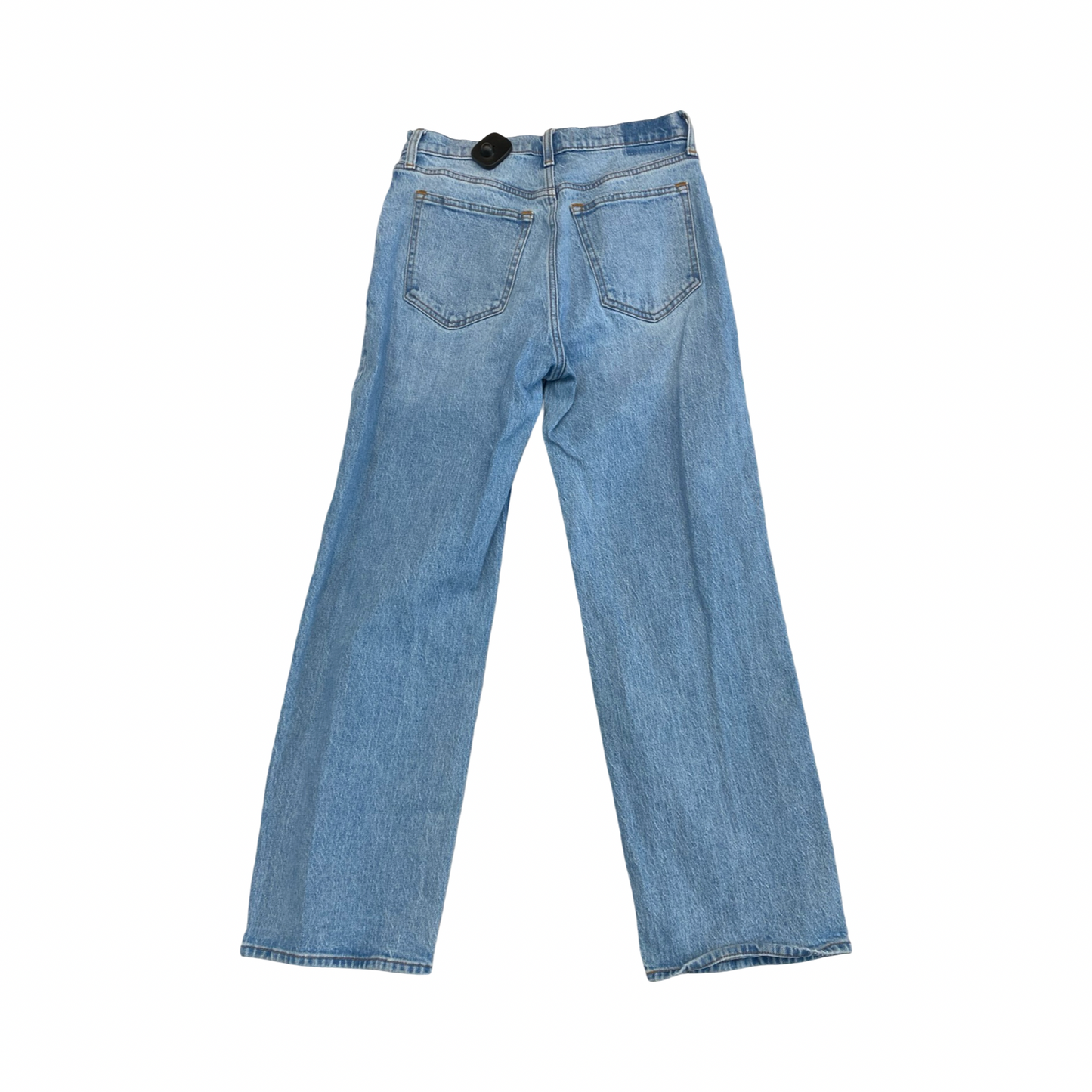Jeans Straight By Abercrombie And Fitch In Blue Denim, Size:6