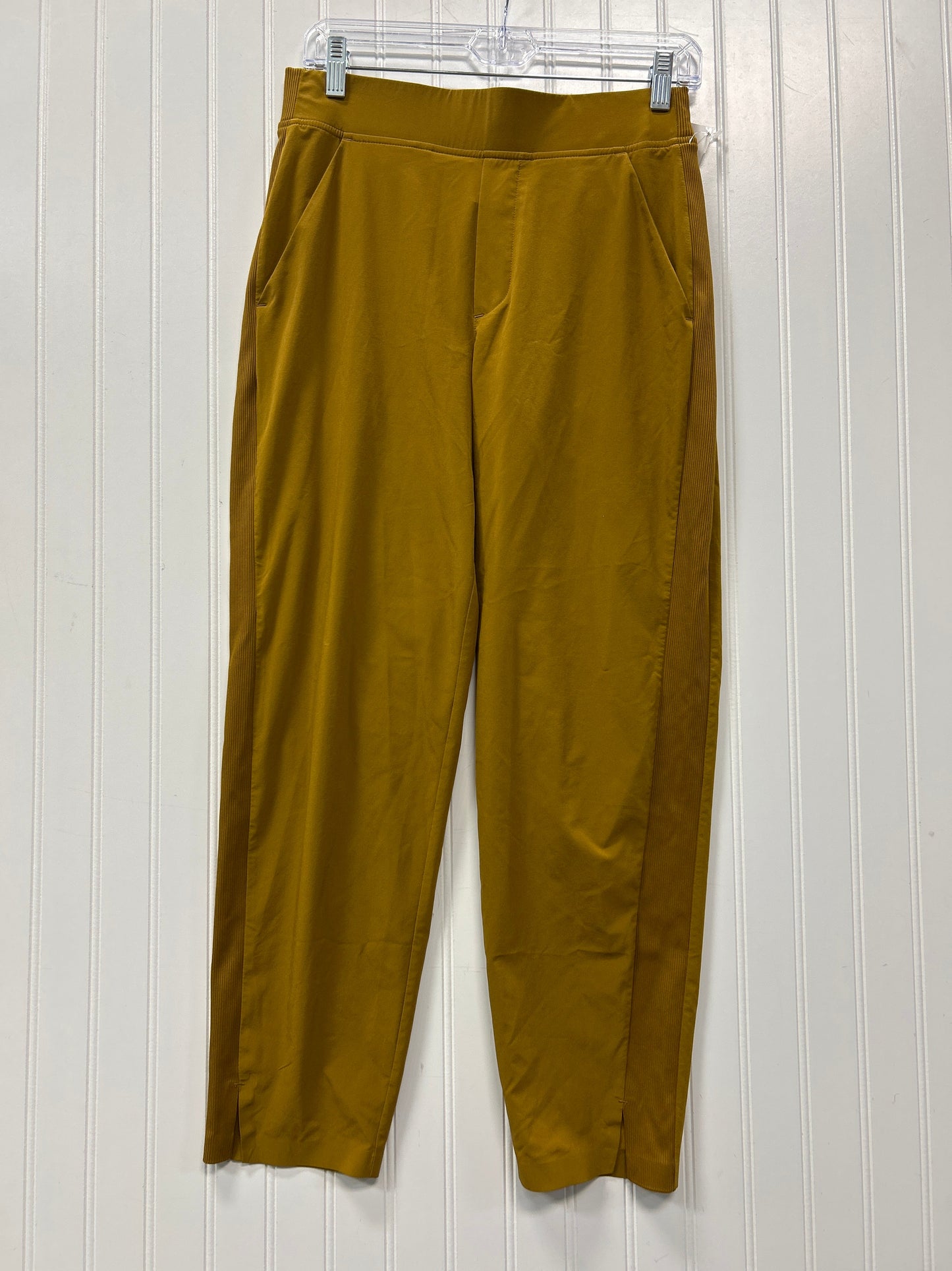 Athletic Pants By Athleta In Yellow, Size:4