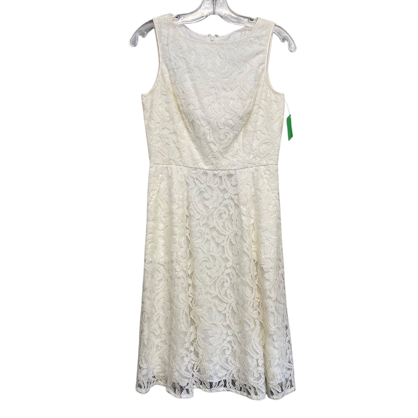 Dress Party Short By Adrianna Papell In White, Size:S