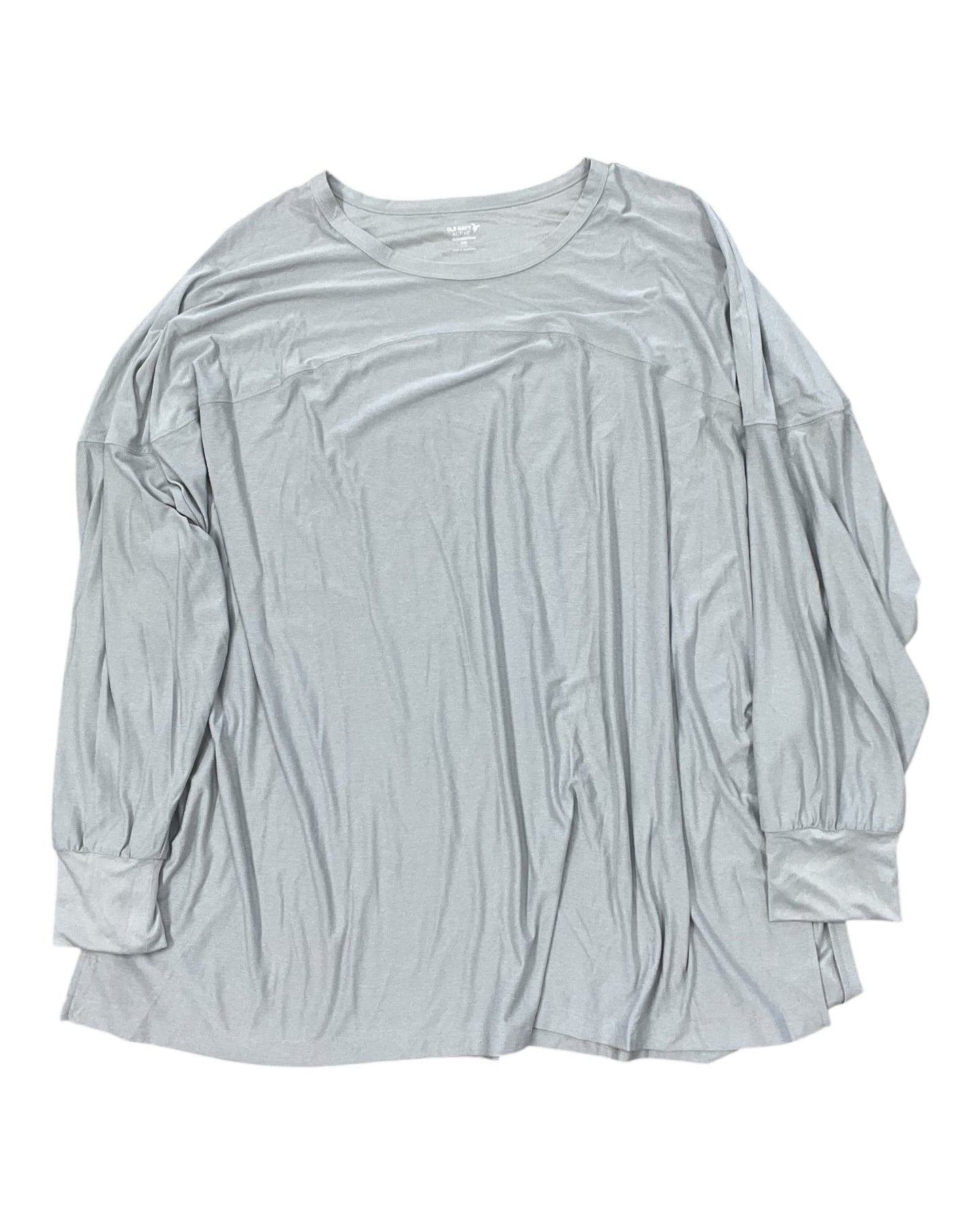 Top Ls By Old Navy In Grey, Size:1X