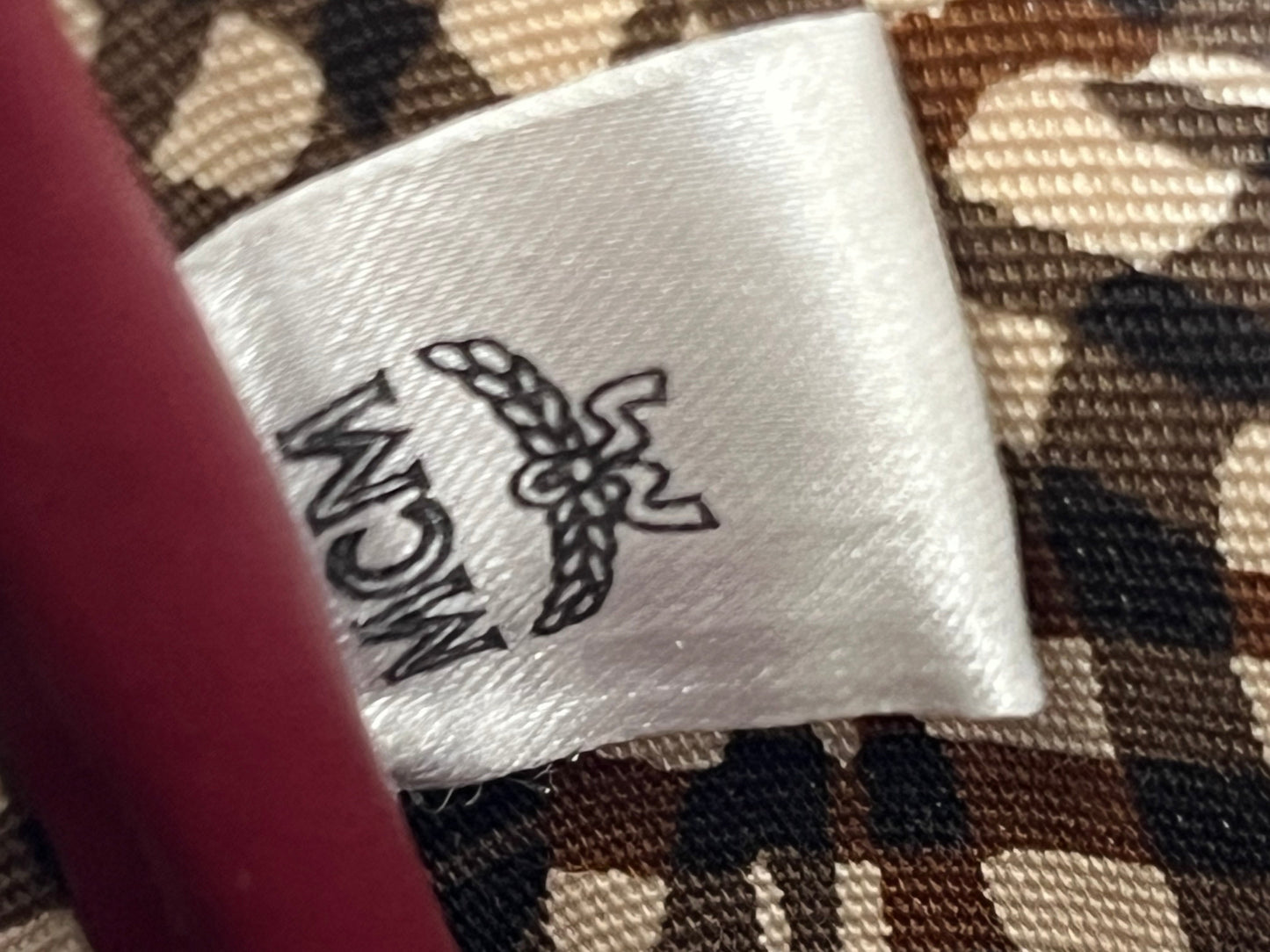 MCM Liz Shopper Luxury Designer Tote w/ Pouchette