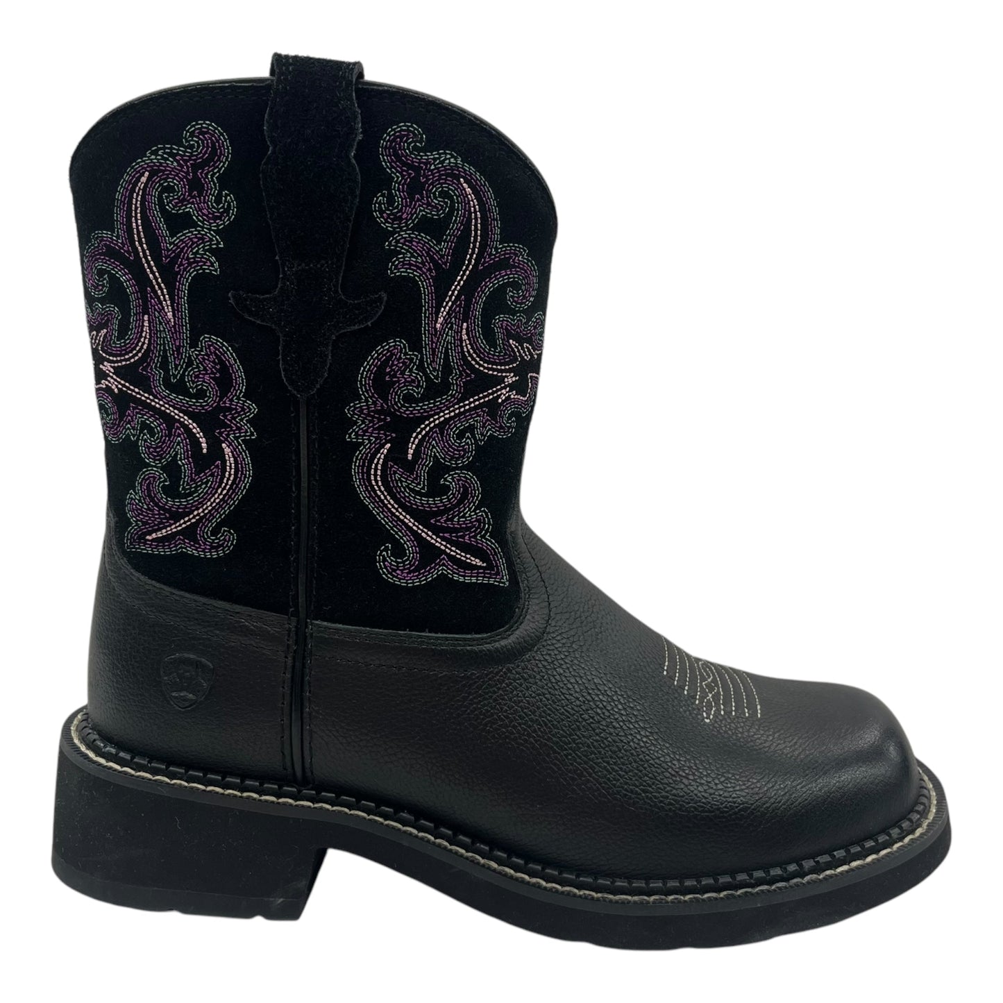 Boots Western By Ariat In Black, Size:8.5