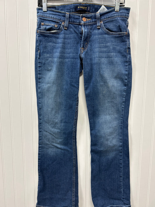 Jeans Flared By Levis In Blue Denim, Size:10