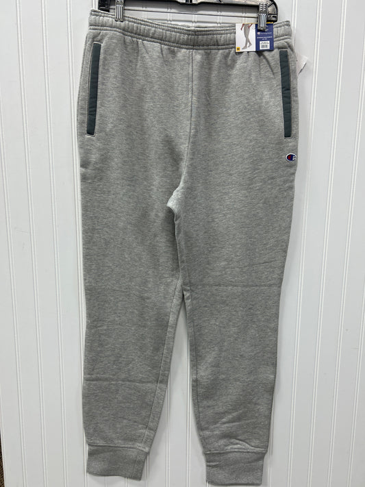 Athletic Pants By Champion In Grey, Size:M