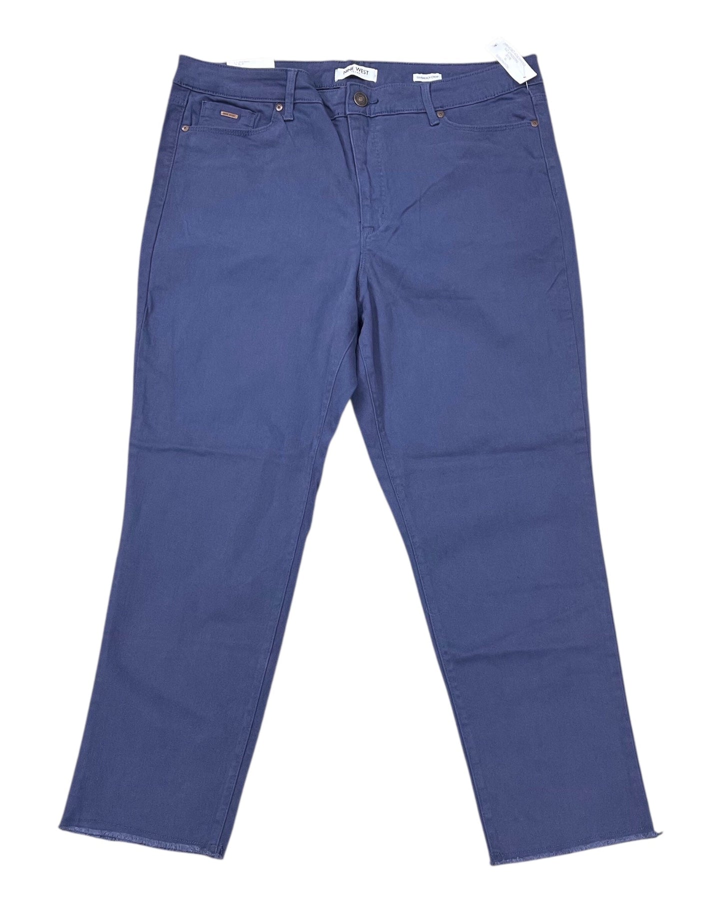 Jeans Cropped By Nine West In Blue, Size:16