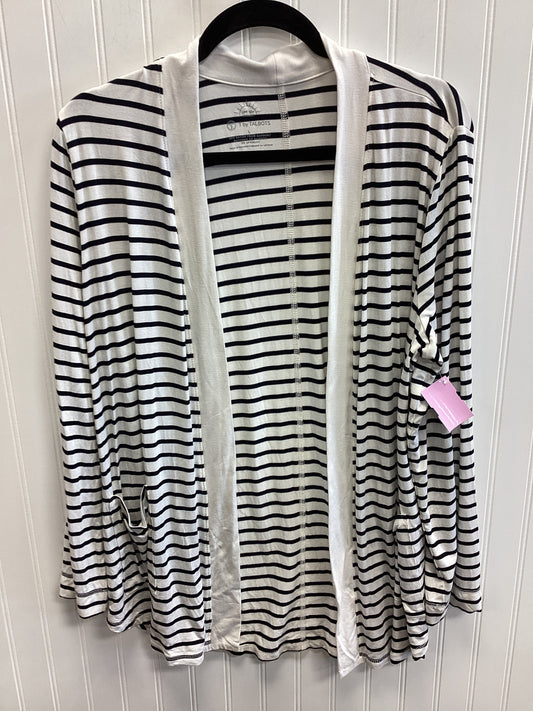 Cardigan By Talbots In Black & White, Size:L