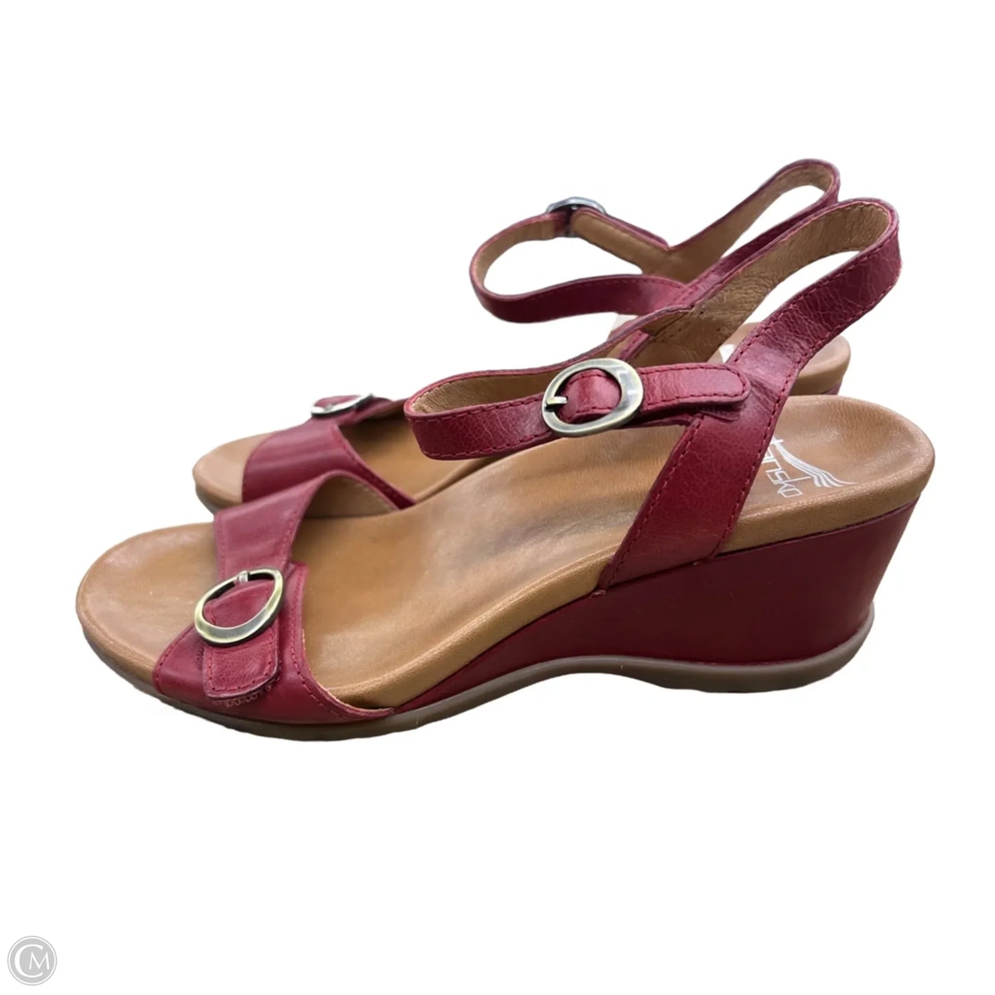 Sandals Flats By Dansko In Red, Size: 8