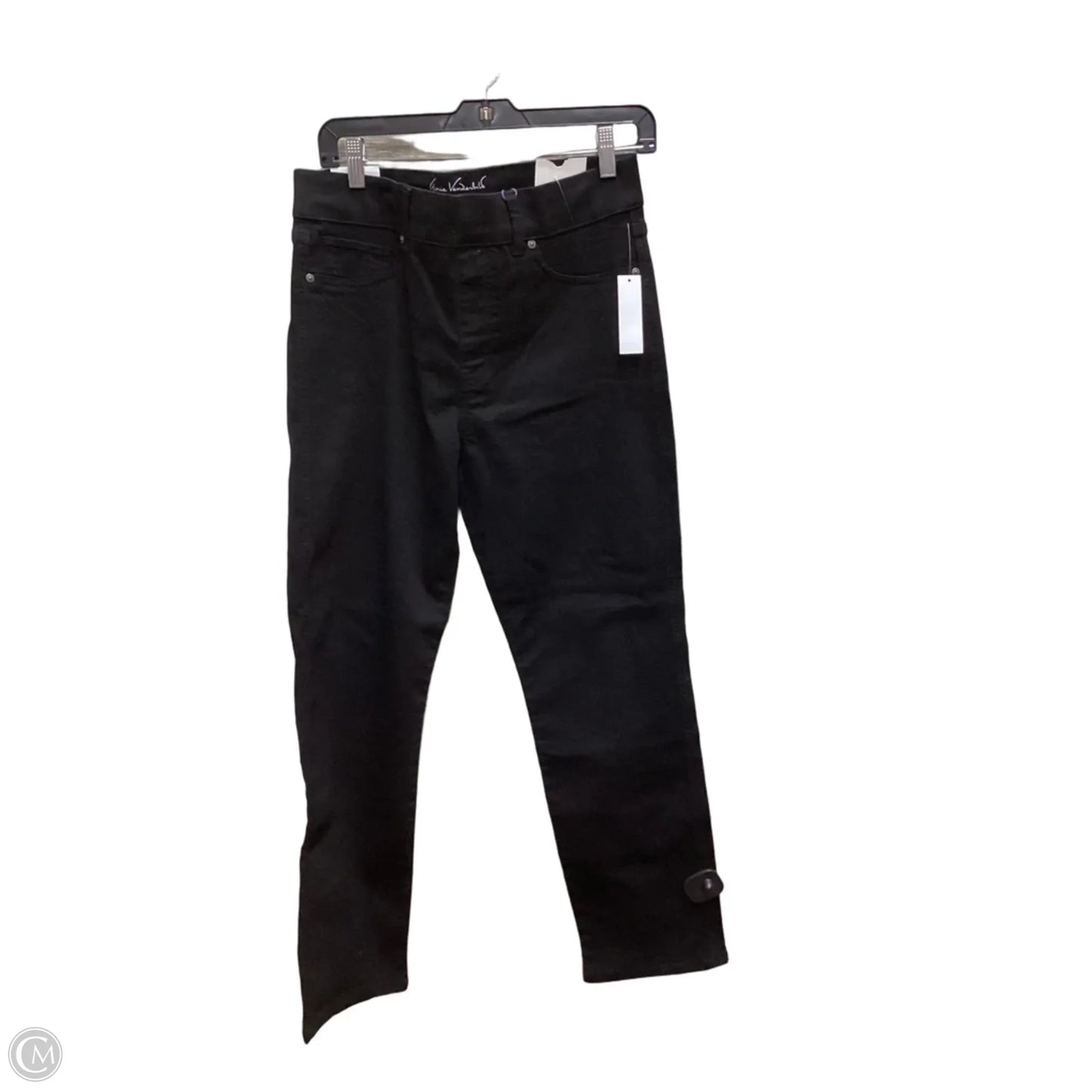 Jeans Boyfriend By Gloria Vanderbilt In Black, Size: 10