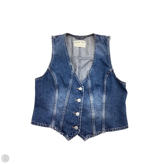 Vest Other By We The Free In Blue Denim, Size: L