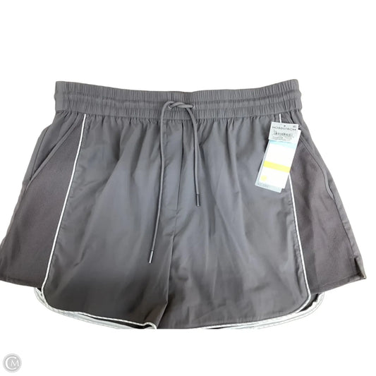 Athletic Shorts By Zella In Grey, Size: L