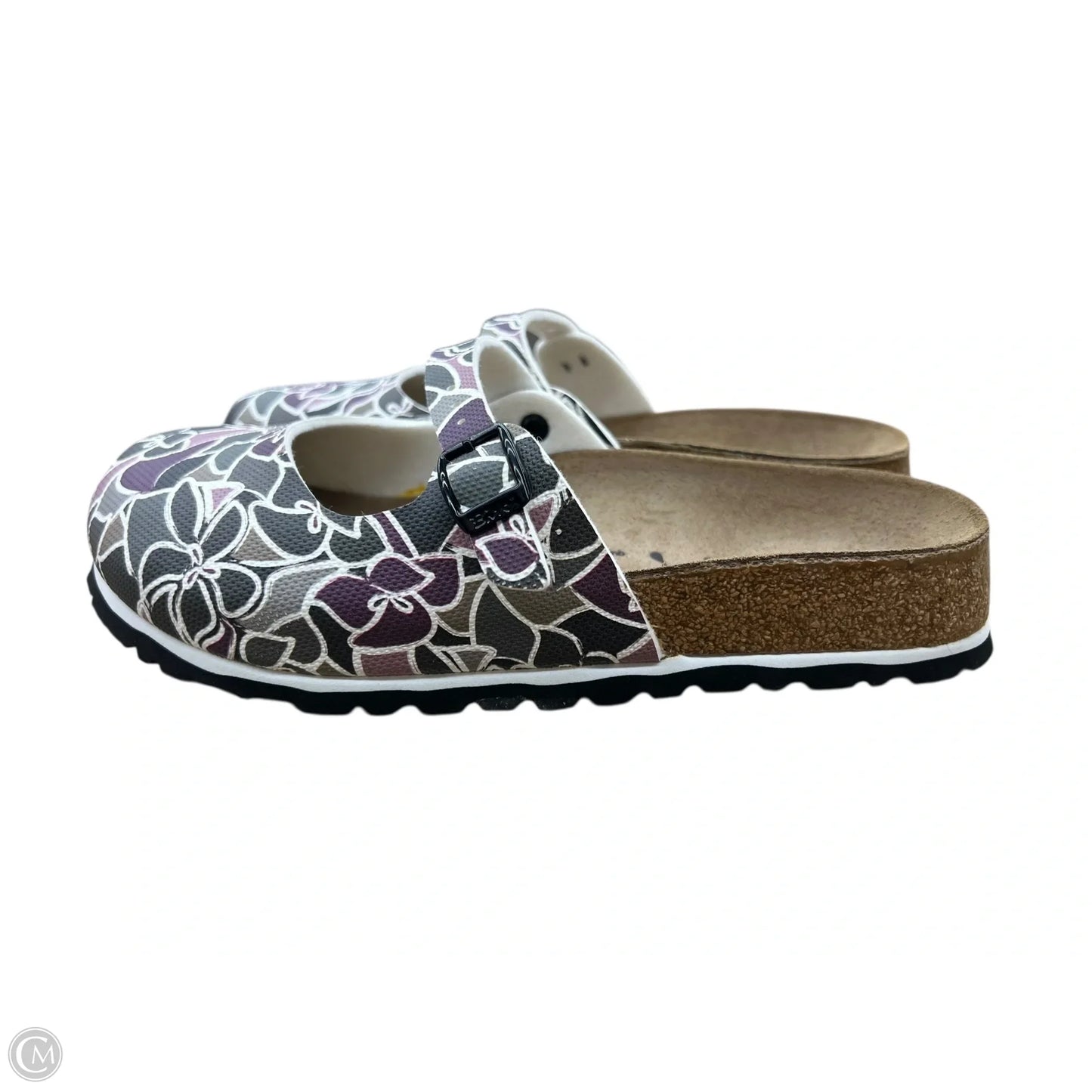 Shoes Flats By Birkenstock In Purple, Size: 5