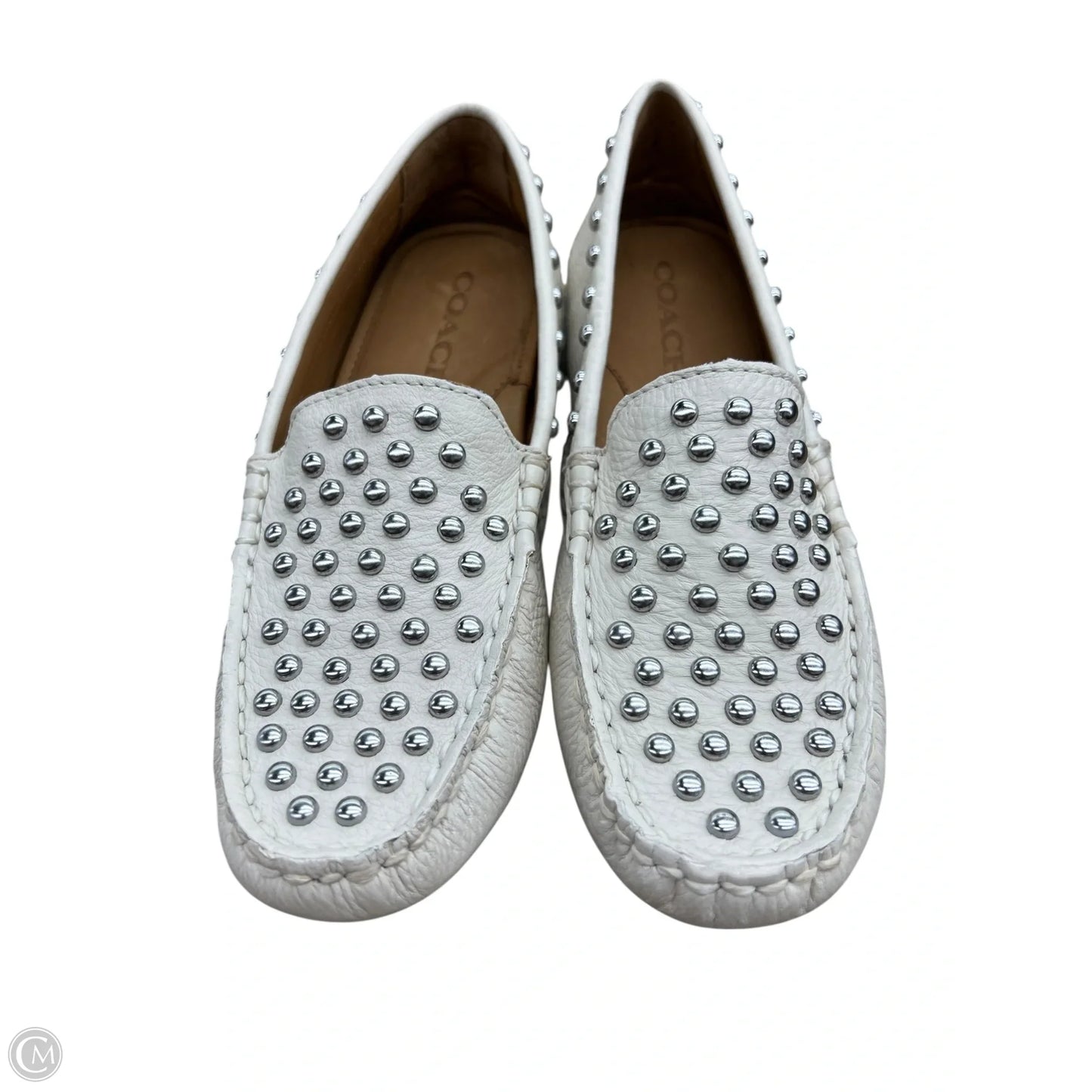 Shoes Designer By Coach In Cream, Size: 5