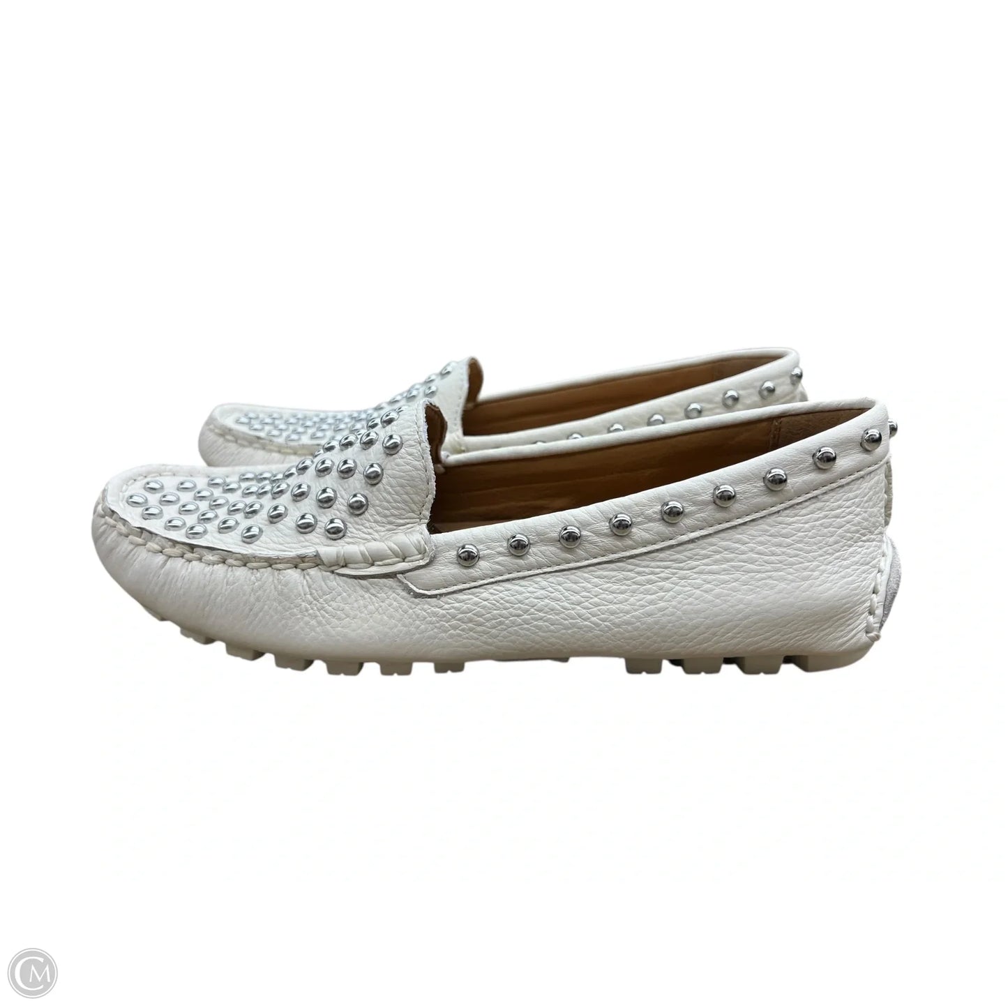 Shoes Designer By Coach In Cream, Size: 5