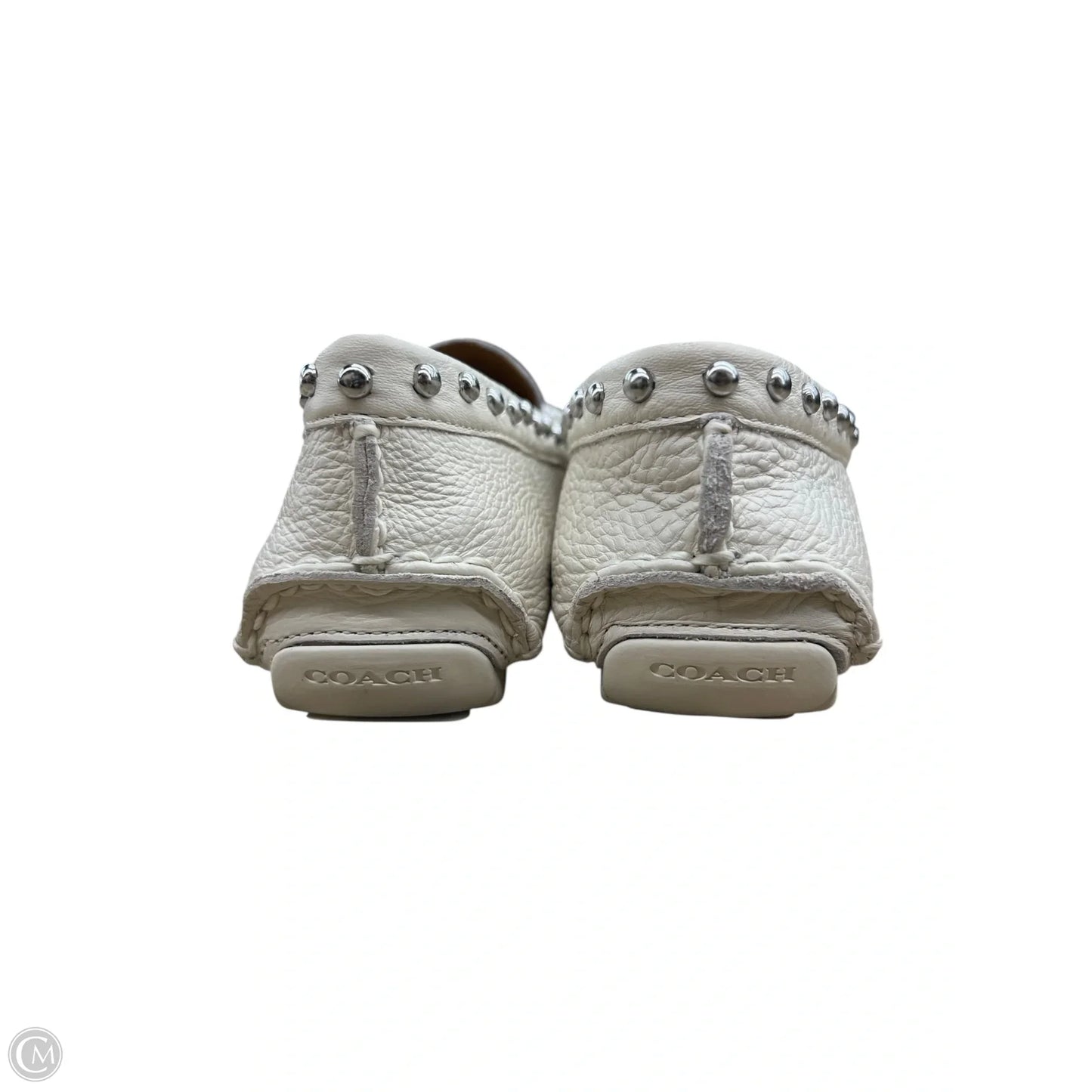 Shoes Designer By Coach In Cream, Size: 5