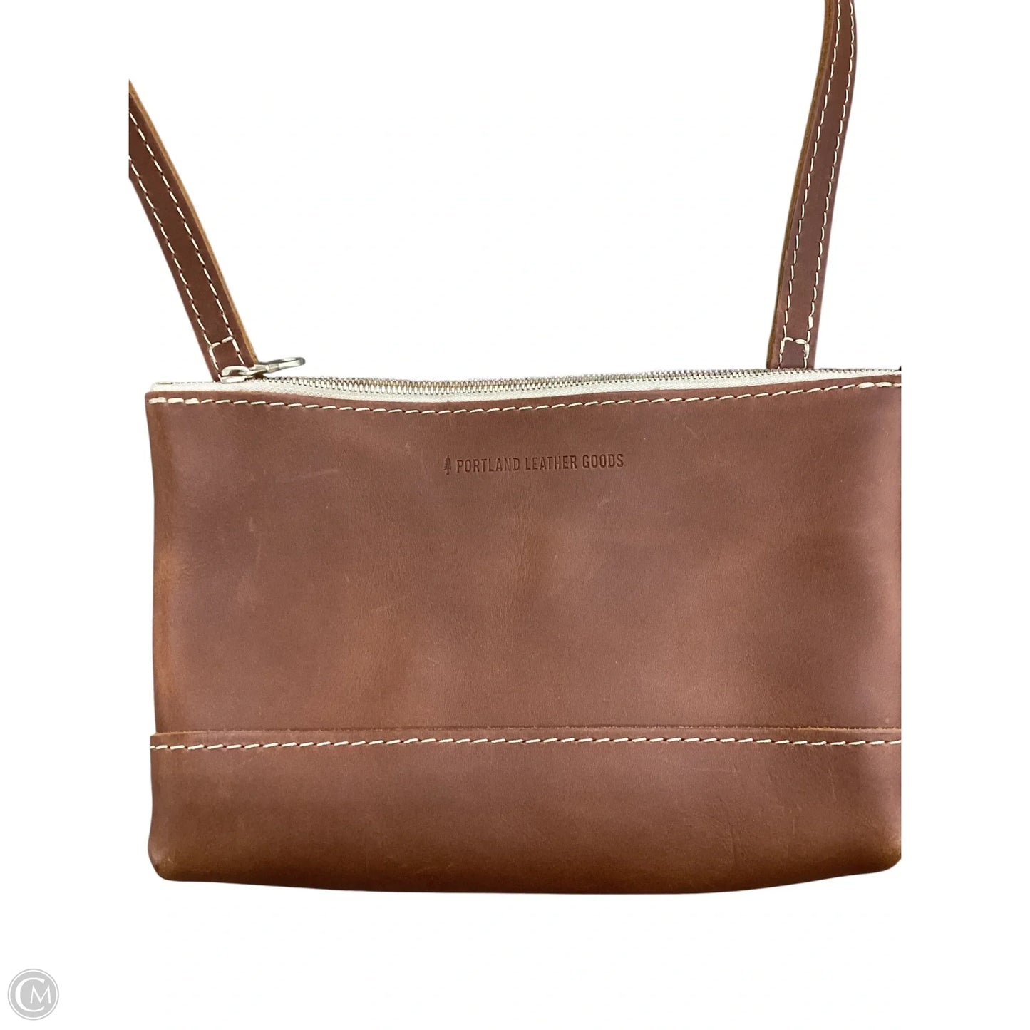 Crossbody Leather By Portland Leather, Size: Medium