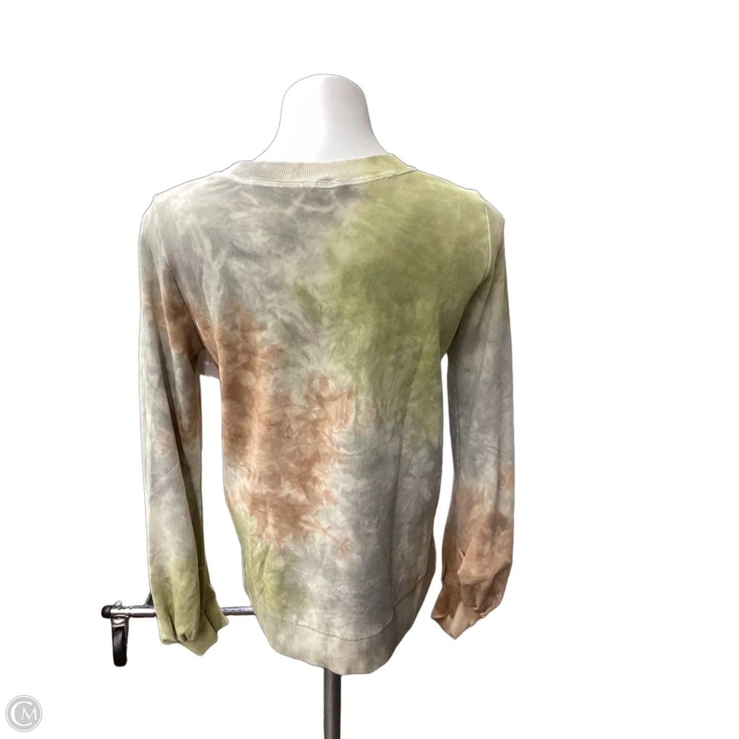 Sweatshirt Crewneck By Mystree In Tie Dye Print, Size: S