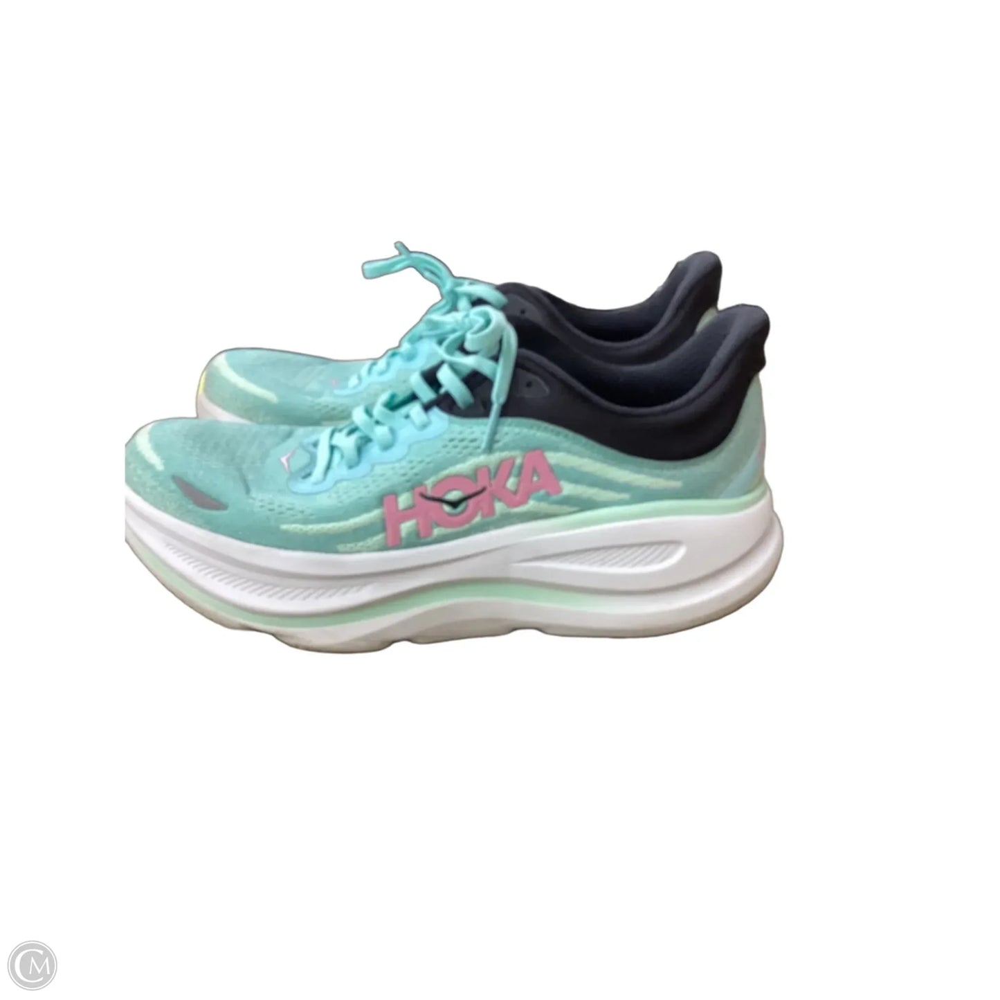 Shoes Athletic By Hoka In Teal, Size: 11