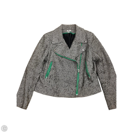 Blazer By Worthington In Black & Green, Size: L