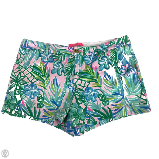 Shorts Designer By Lilly Pulitzer In Green, Size: 14