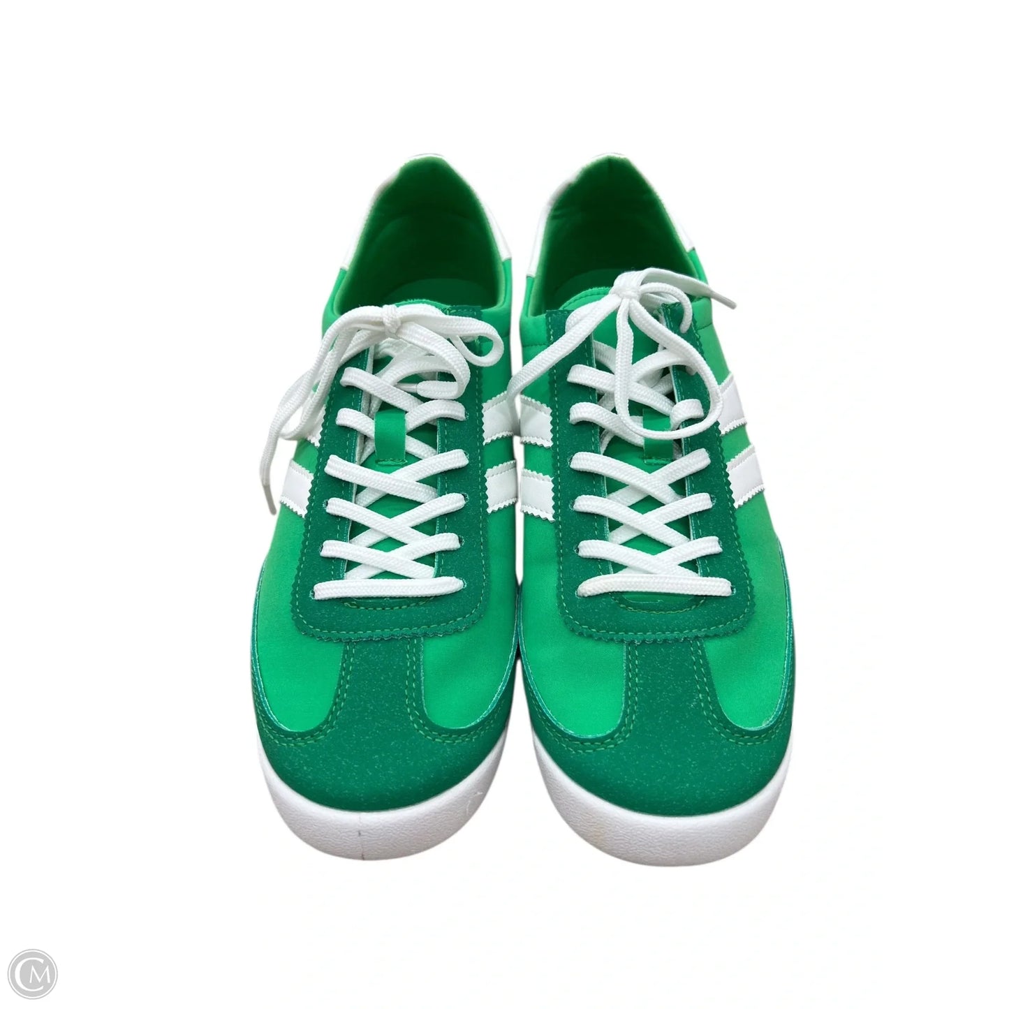 Shoes Athletic By Madden Girl In Green, Size: 10