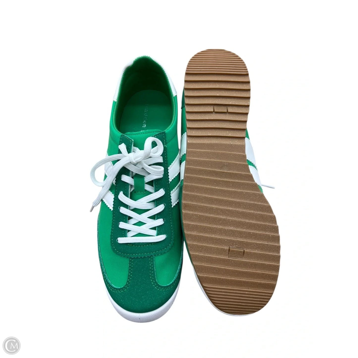 Shoes Athletic By Madden Girl In Green, Size: 10
