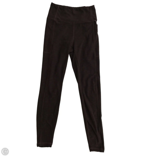 Athletic Leggings By Danskin In Brown, Size: Xs