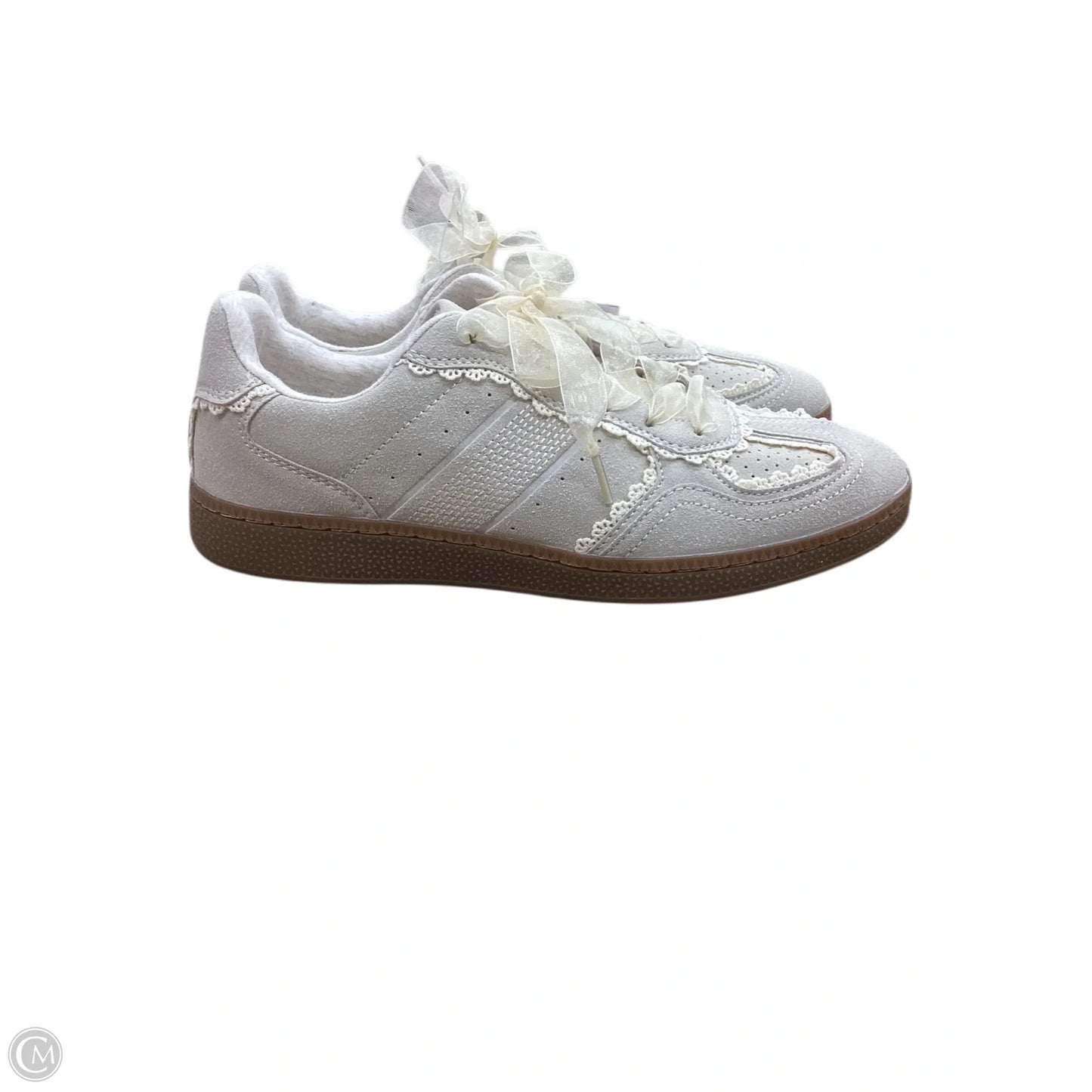 Shoes Athletic By Cushionaire In Cream, Size: 8