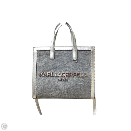 Handbag Designer By Karl Lagerfeld, Size: Large