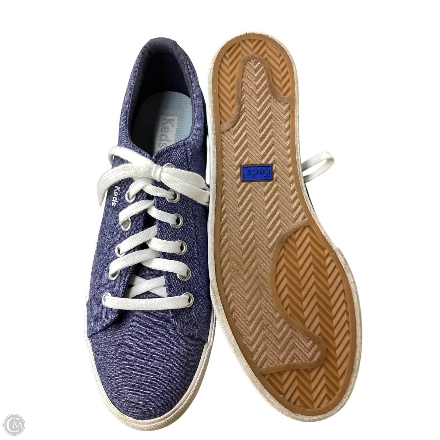 Shoes Athletic By Keds In Blue, Size: 8.5