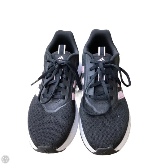 Shoes Athletic By Adidas In Black & Pink, Size: 8