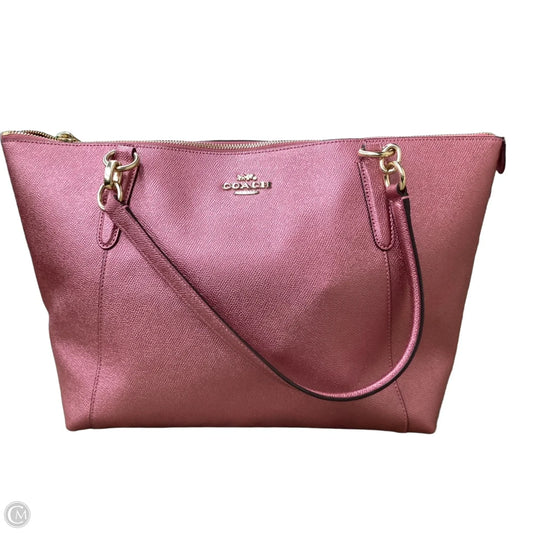 Handbag Designer By Coach, Size: Medium