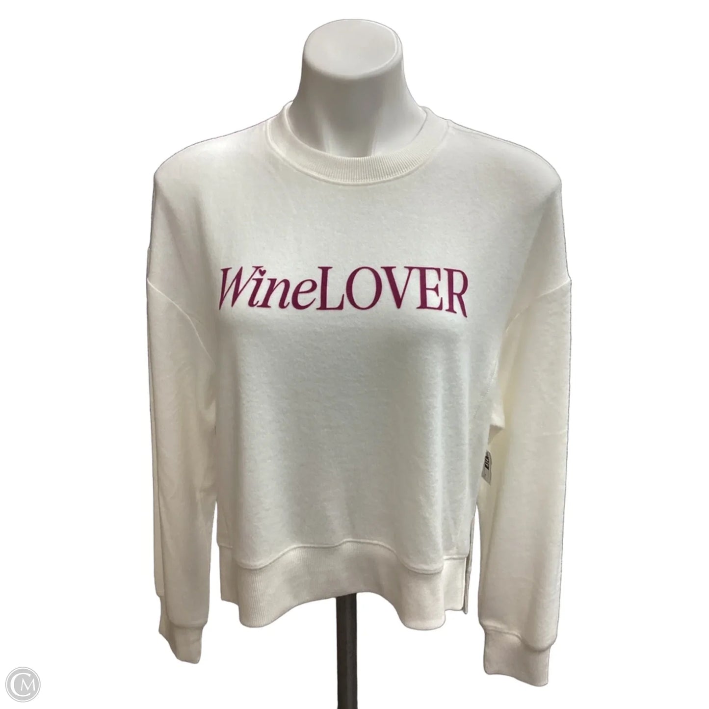 Top Long Sleeve By Z Supply In Cream, Size: S
